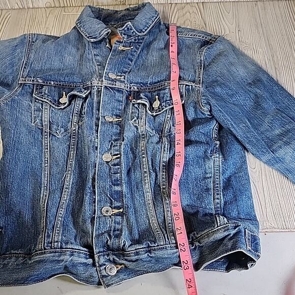 Levi's Denim Jean Jacket Mens Size Small - Picture 7 of 11